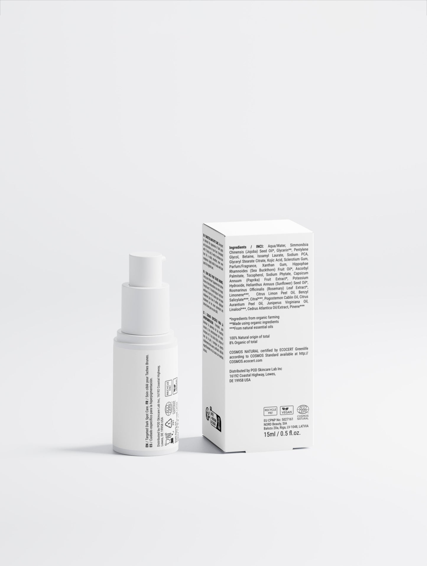 VONTORY Targeted Dark Spot Care, 1% Kojic Acid