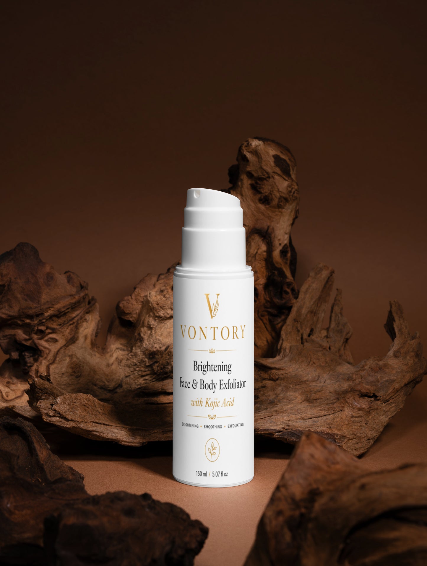 Brightening Face & Body Exfoliator with Kojic Acid
