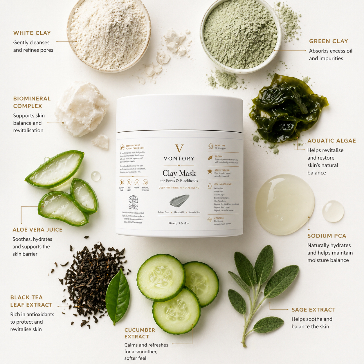 Clay Mask for Pores and Blackheads