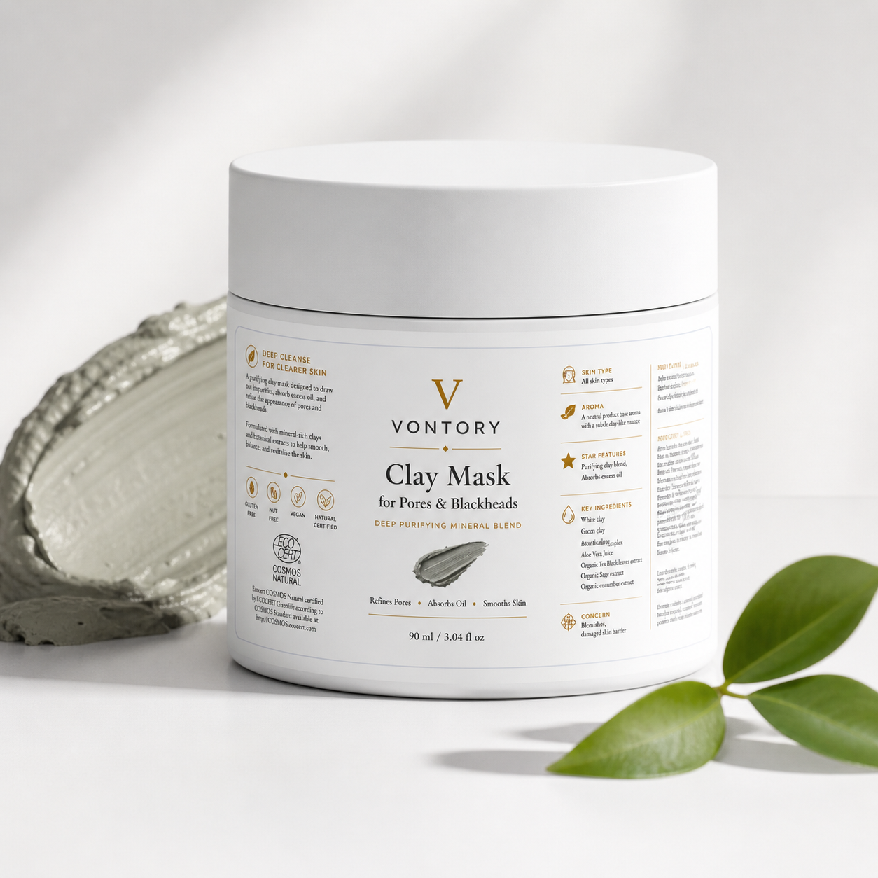Clay Mask for Pores and Blackheads